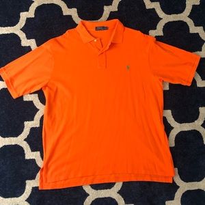 Polo by Ralph Lauren- orange short sleeve polo